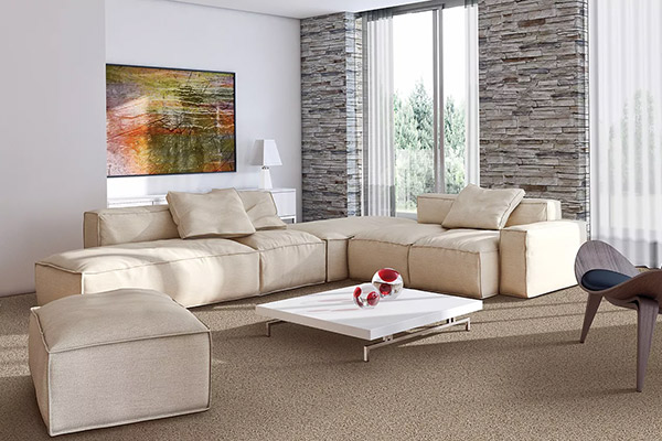Picture of a carpeted room